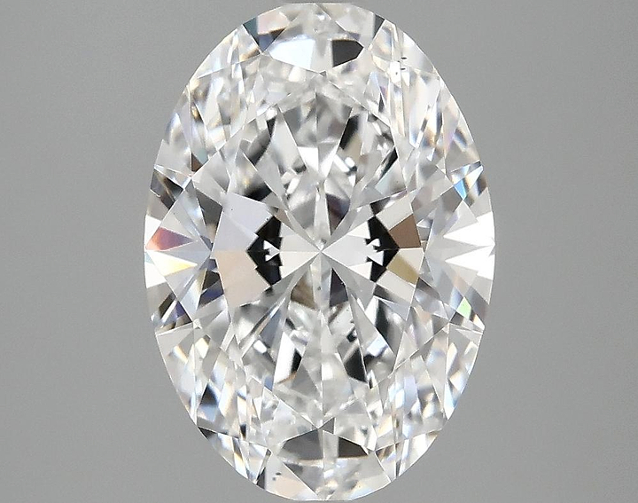 3.08 Carat Oval Shaped Ideal Cut VS1 IGI Certified Lab Grown Diamond