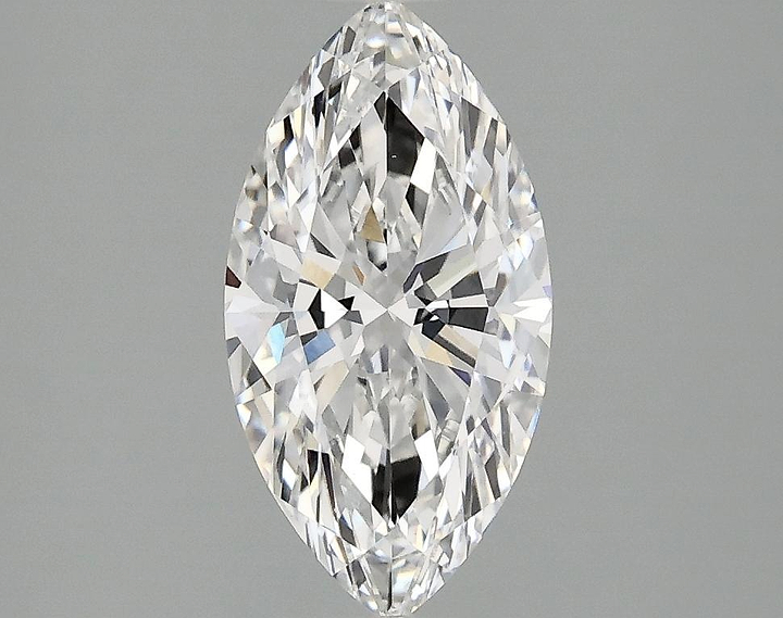 1.57 Carat Marquise Shaped Ideal Cut VVS2 IGI Certified Lab Grown Diamond