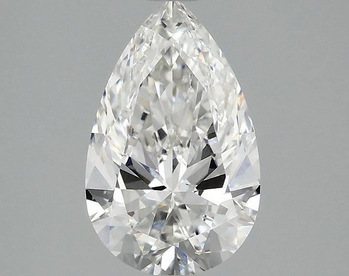 1.97 Carat Pear Shaped Ideal Cut VVS2 IGI Certified Lab Grown Diamond