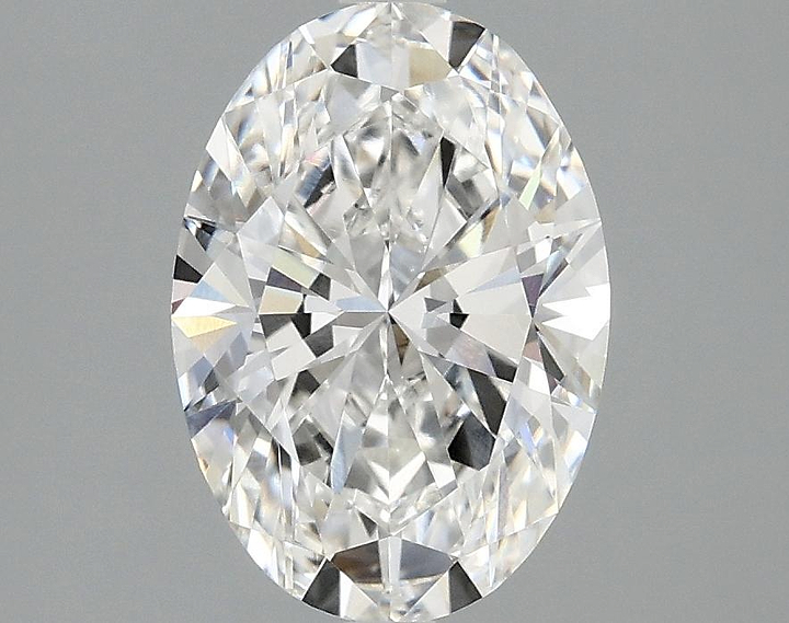 2.05 Carat Oval Shaped Ideal Cut VVS2 IGI Certified Lab Grown Diamond