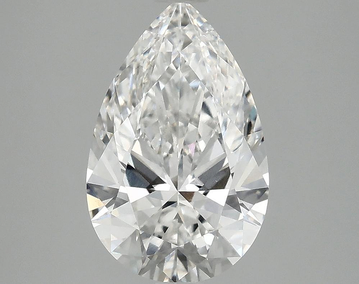 2.45 Carat Pear Shaped Ideal Cut VS1 IGI Certified Lab Grown Diamond