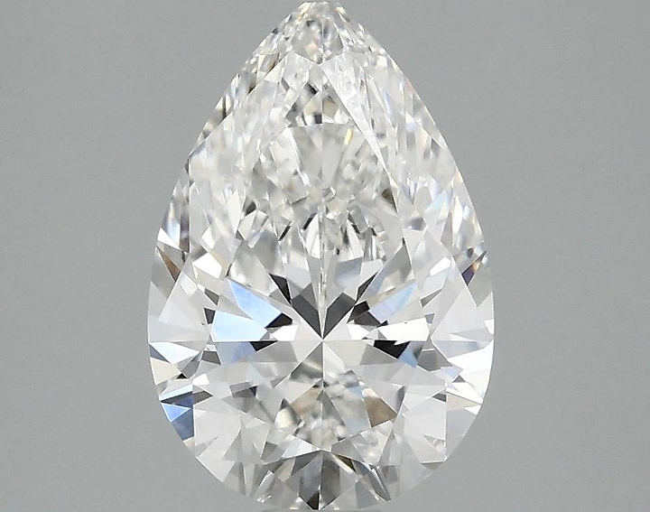 2.02 Carat Pear Shaped Excellent Cut VS1 IGI Certified Lab Grown Diamond