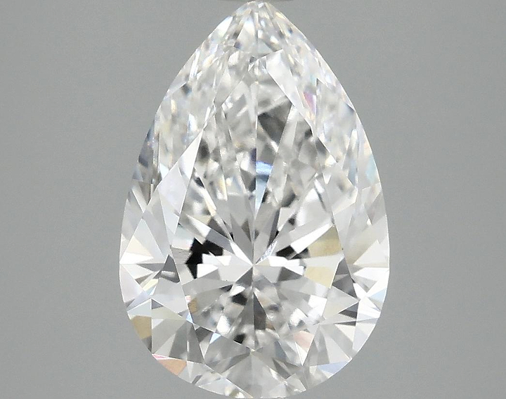 3.02 Carat Pear Shaped Excellent Cut VS1 IGI Certified Lab Grown Diamond