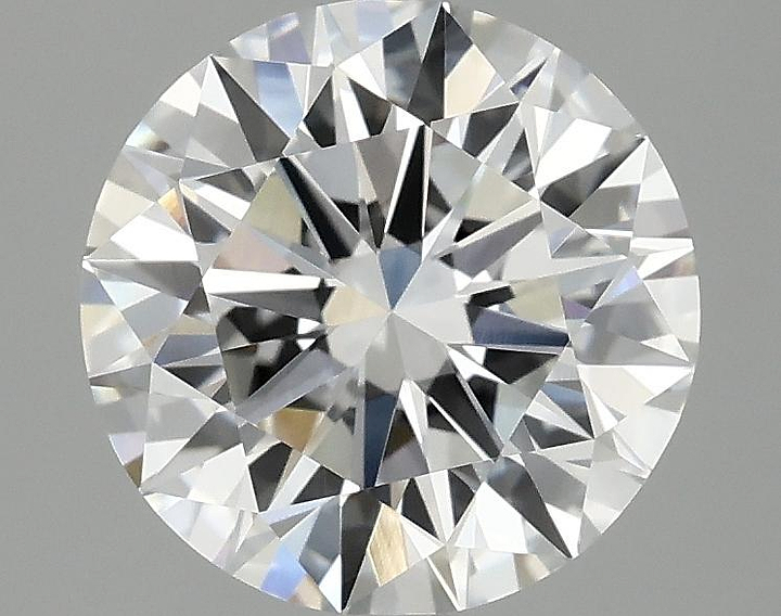 2.5 Carat Round Shaped Ideal Cut VVS2 IGI Certified Lab Grown Diamond