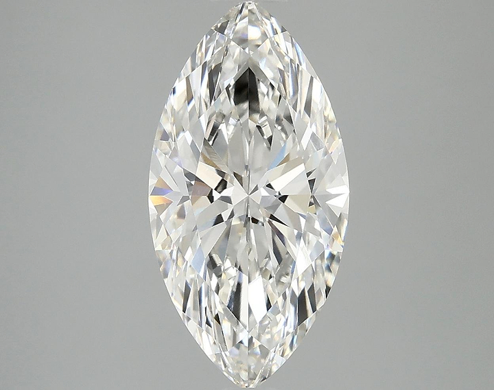 3.1 Carat Marquise Shaped Ideal Cut VVS2 IGI Certified Lab Grown Diamond