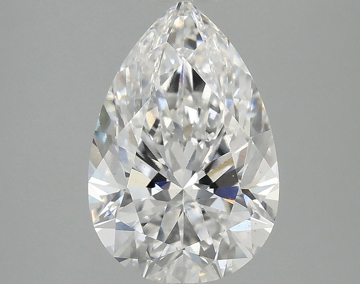 3.02 Carat Pear Shaped Excellent Cut VS2 IGI Certified Lab Grown Diamond
