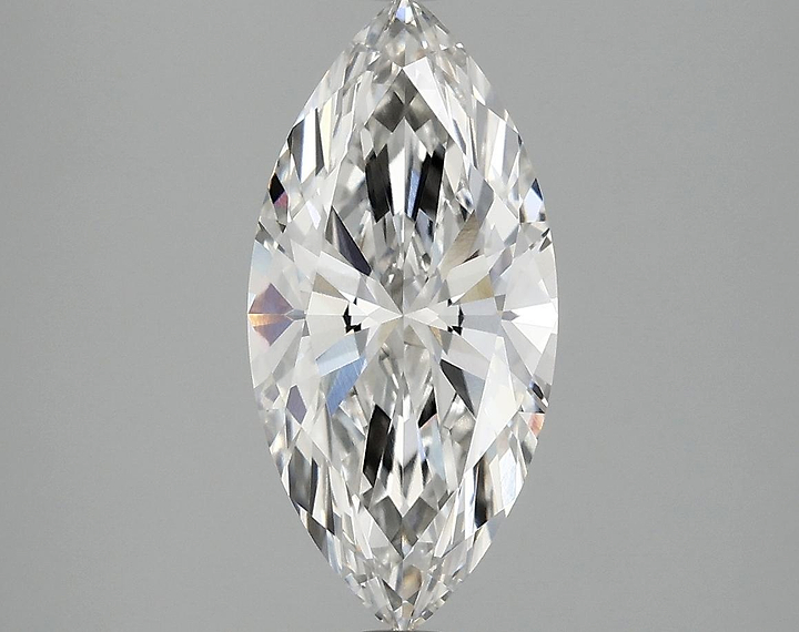 2.02 Carat Marquise Shaped Excellent Cut VVS2 IGI Certified Lab Grown Diamond
