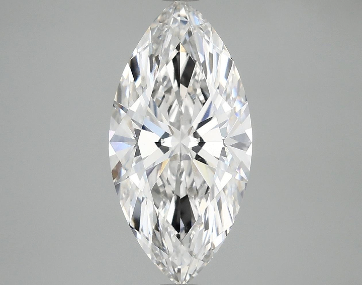 3.04 Carat Marquise Shaped Ideal Cut VS2 IGI Certified Lab Grown Diamond