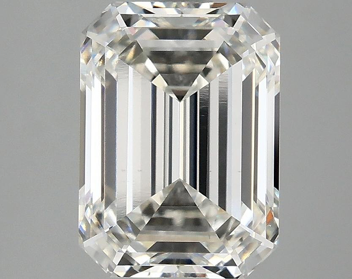 3.07 Carat Emerald Shaped Excellent Cut VS1 IGI Certified Lab Grown Diamond