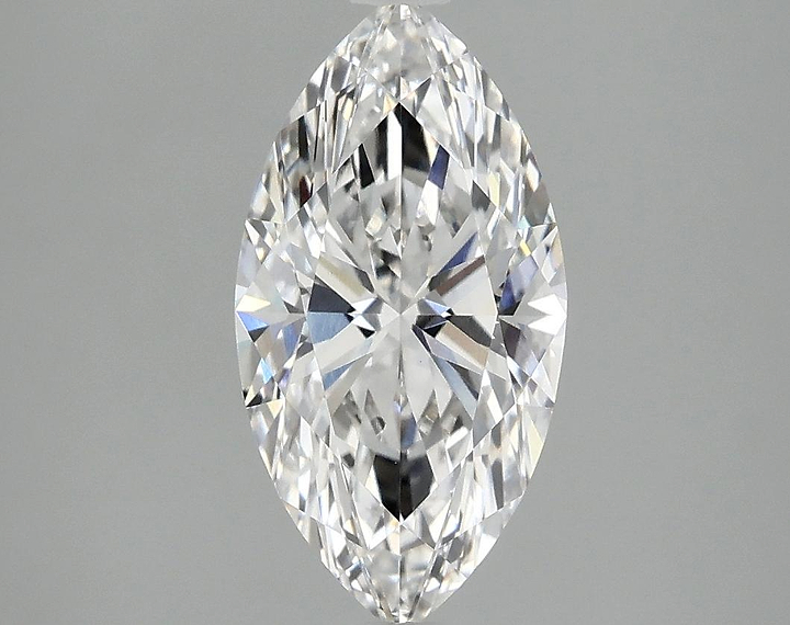 2.07 Carat Marquise Shaped Ideal Cut VVS2 IGI Certified Lab Grown Diamond
