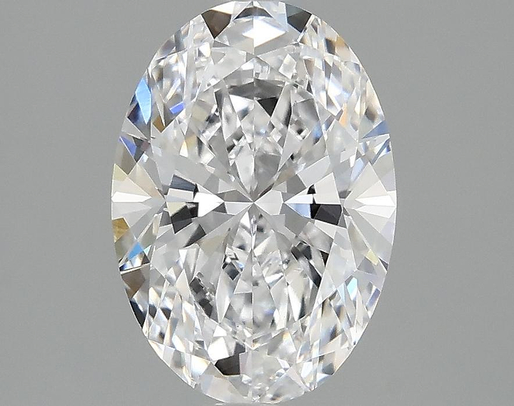 2.02 Carat Oval Shaped Ideal Cut VVS2 IGI Certified Lab Grown Diamond