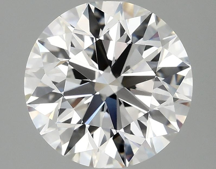 3.03 Carat Round Shaped Excellent Cut VVS2 IGI Certified Lab Grown Diamond