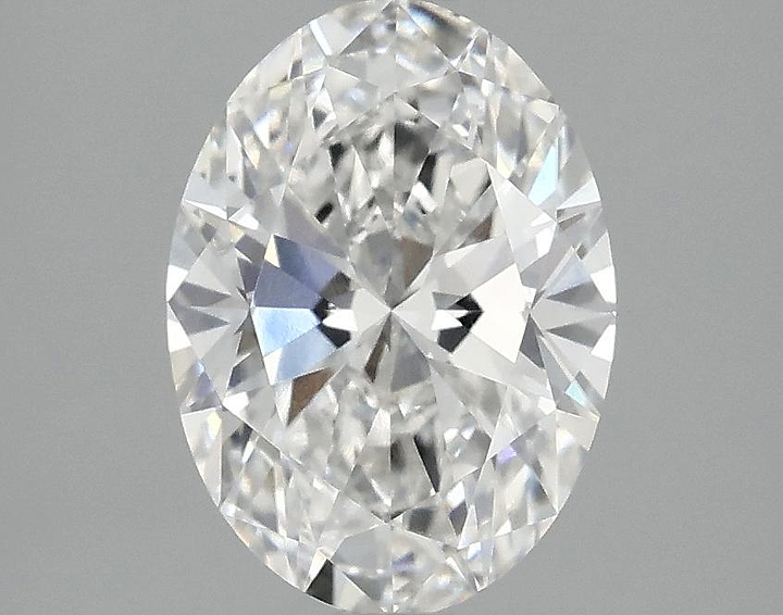 2.01 Carat Oval Shaped Ideal Cut VVS2 IGI Certified Lab Grown Diamond