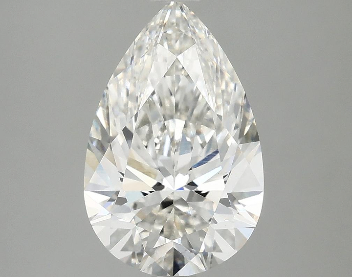 2.57 Carat Pear Shaped Ideal Cut VS1 IGI Certified Lab Grown Diamond