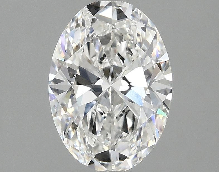 1.54 Carat Oval Shaped Ideal Cut VVS2 IGI Certified Lab Grown Diamond