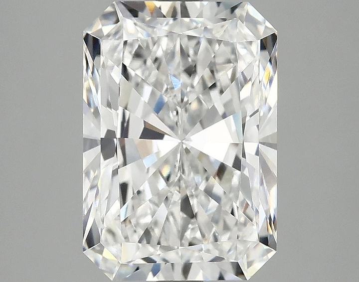 4.08 Carat Radiant Shaped Ideal Cut VVS2 IGI Certified Lab Grown Diamond