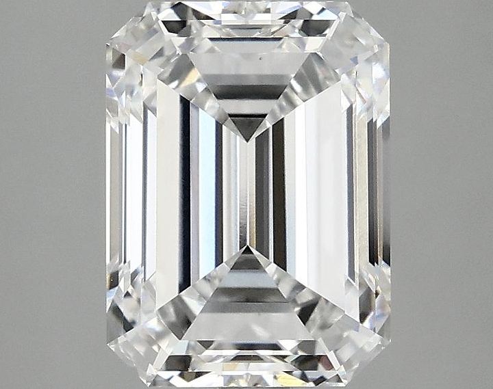 3.09 Carat Emerald Shaped Excellent Cut VS1 IGI Certified Lab Grown Diamond