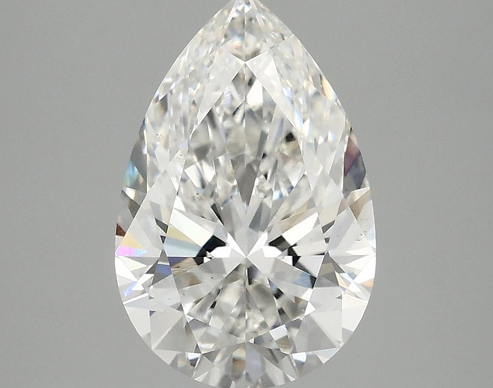 3.06 Carat Pear Shaped Excellent Cut VS1 IGI Certified Lab Grown Diamond