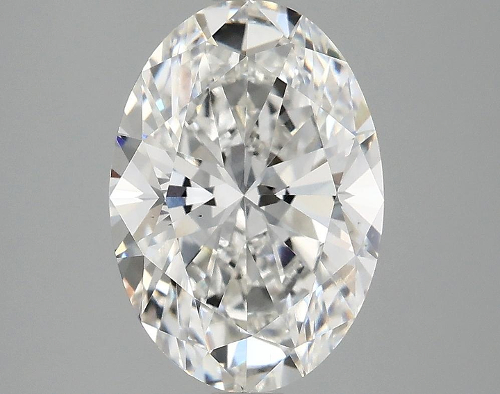 3.08 Carat Oval Shaped Ideal Cut VS2 IGI Certified Lab Grown Diamond