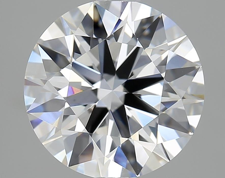 2.48 Carat Round Shaped Ideal Cut VVS2 IGI Certified Lab Grown Diamond
