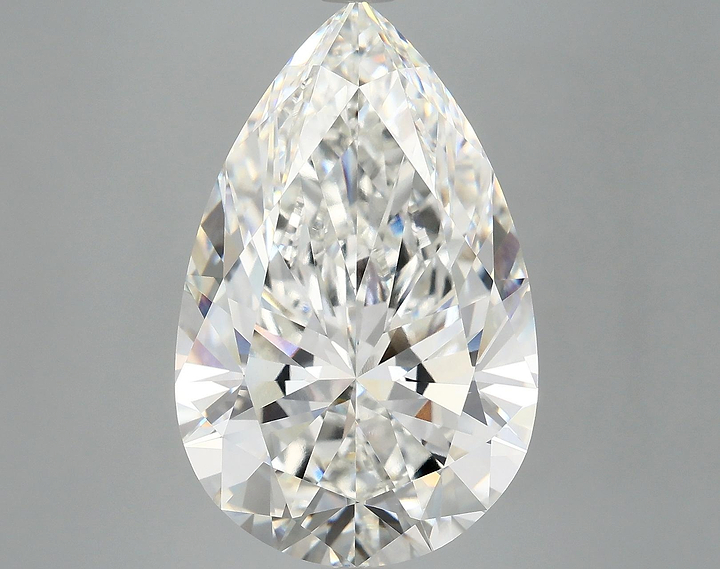 10.04 Carat Pear Shaped Ideal Cut VVS2 IGI Certified Lab Grown Diamond