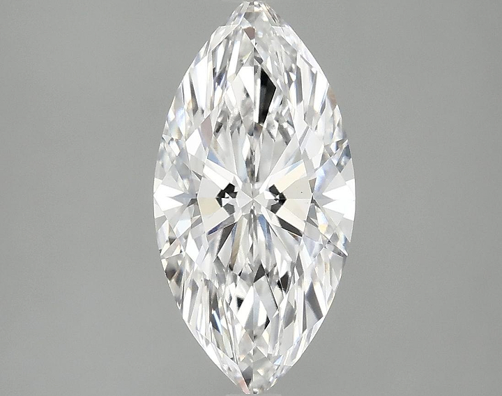 2.06 Carat Marquise Shaped Ideal Cut VS1 IGI Certified Lab Grown Diamond