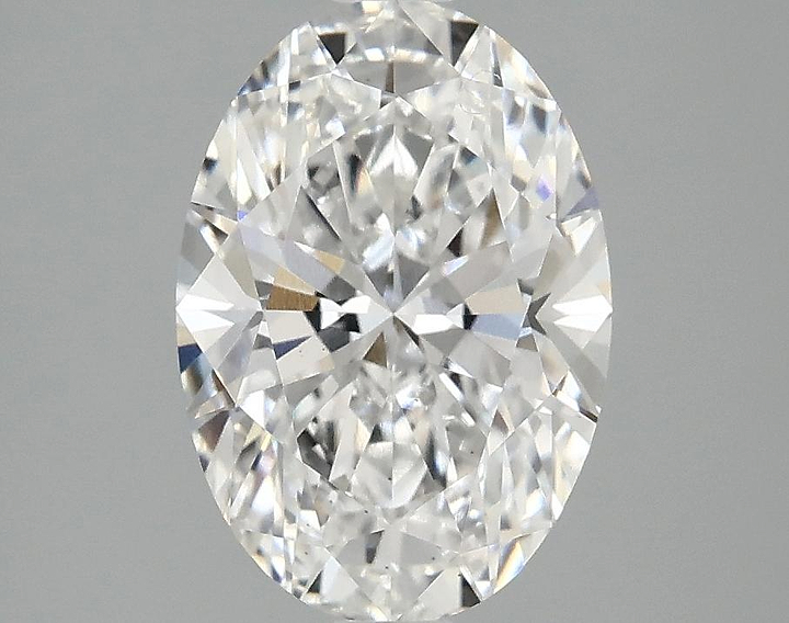 2.5 Carat Oval Shaped Ideal Cut VS2 IGI Certified Lab Grown Diamond