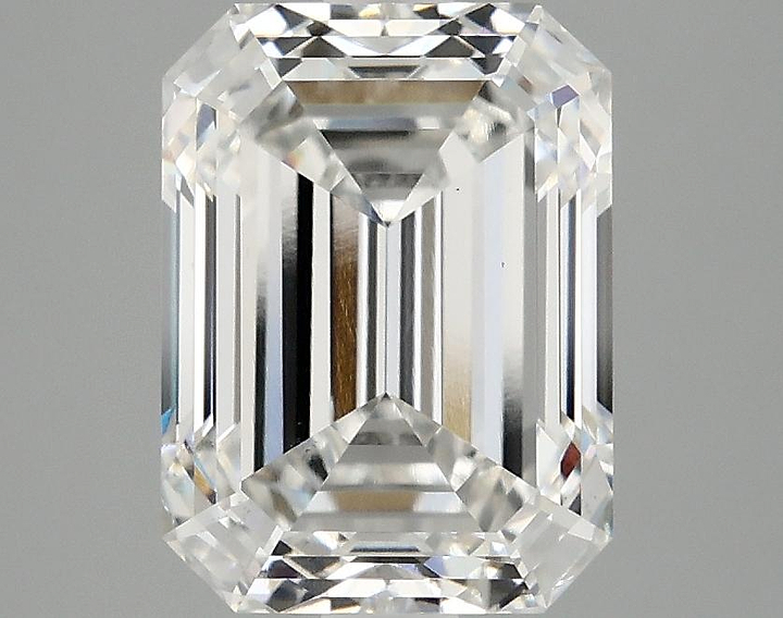 3.5 Carat Emerald Shaped Excellent Cut VS2 IGI Certified Lab Grown Diamond