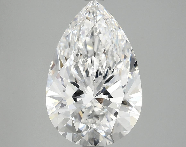 4.05 Carat Pear Shaped Ideal Cut VS1 IGI Certified Lab Grown Diamond