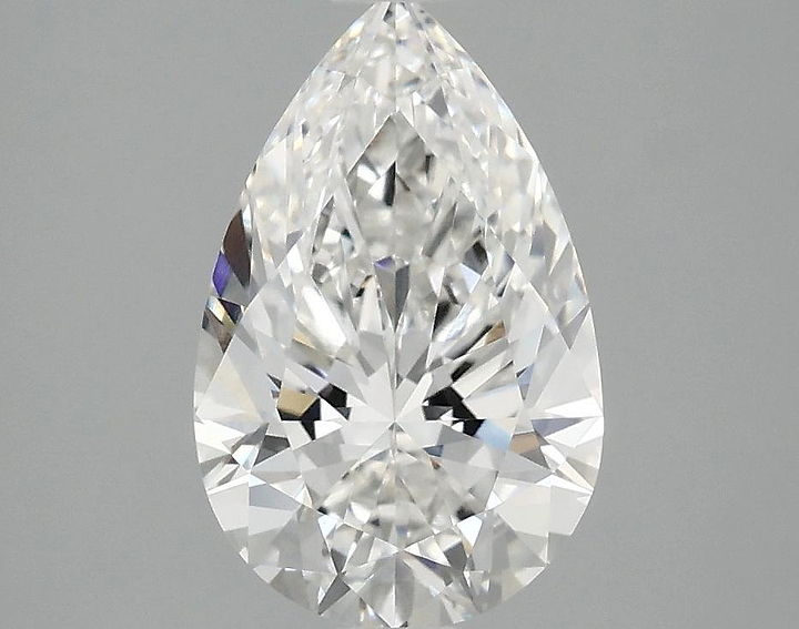 2.04 Carat Pear Shaped Ideal Cut VVS2 IGI Certified Lab Grown Diamond