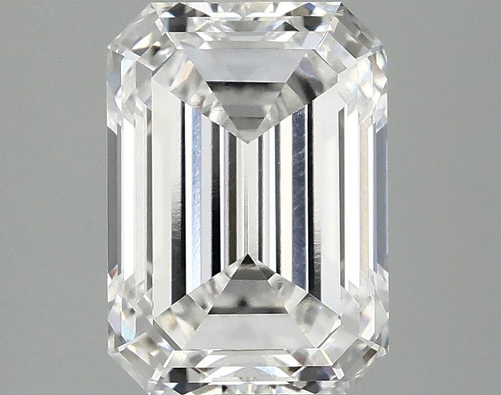 2.99 Carat Emerald Shaped Excellent Cut VVS2 IGI Certified Lab Grown Diamond