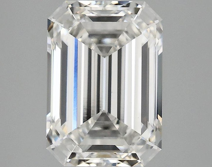 3.09 Carat Emerald Shaped Ideal Cut VS1 IGI Certified Lab Grown Diamond