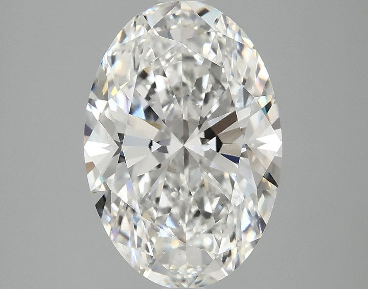 3.2 Carat Oval Shaped Ideal Cut VS2 IGI Certified Lab Grown Diamond