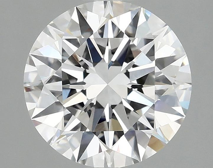 2.05 Carat Round Shaped Ideal Cut VVS2 IGI Certified Lab Grown Diamond