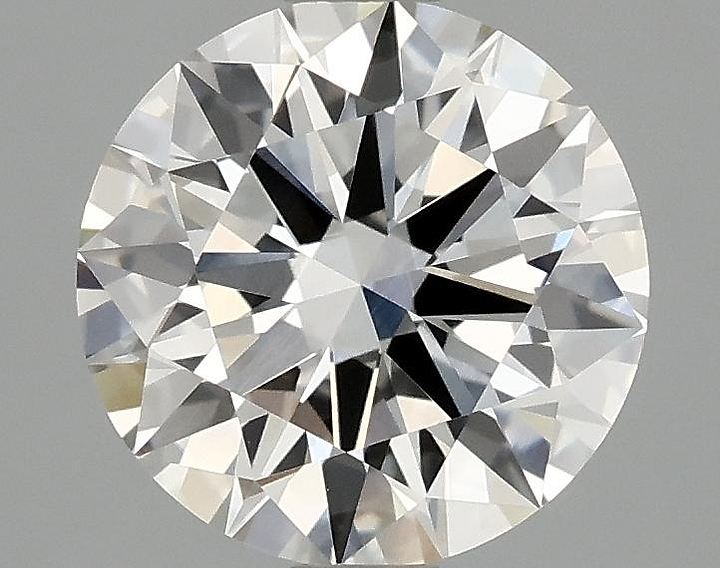 2.08 Carat Round Shaped Ideal Cut VS1 IGI Certified Lab Grown Diamond