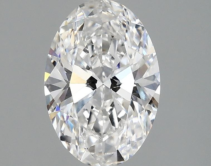 1.34 Carat Oval Shaped Ideal Cut VVS2 IGI Certified Lab Grown Diamond