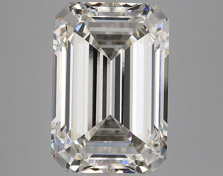 4.78 Carat Emerald Shaped Ideal Cut VS1 IGI Certified Lab Grown Diamond