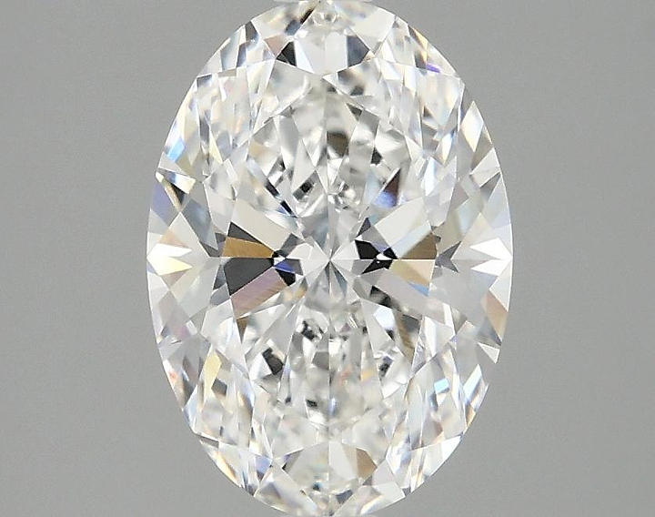 2.07 Carat Oval Shaped Ideal Cut VVS2 IGI Certified Lab Grown Diamond