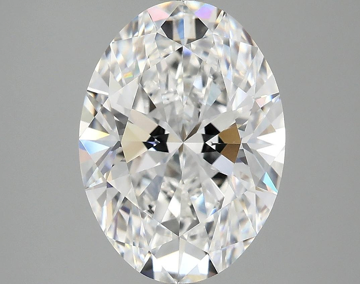 4.09 Carat Oval Shaped Excellent Cut VVS2 IGI Certified Lab Grown Diamond