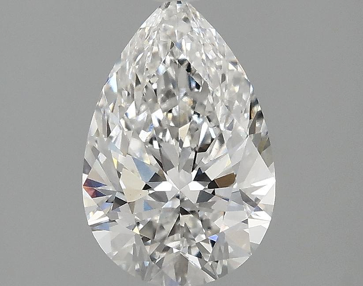 1.37 Carat Pear Shaped Excellent Cut VS1 IGI Certified Lab Grown Diamond