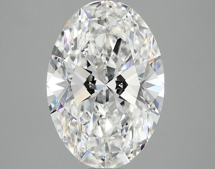 3.1 Carat Oval Shaped Ideal Cut VVS2 IGI Certified Lab Grown Diamond