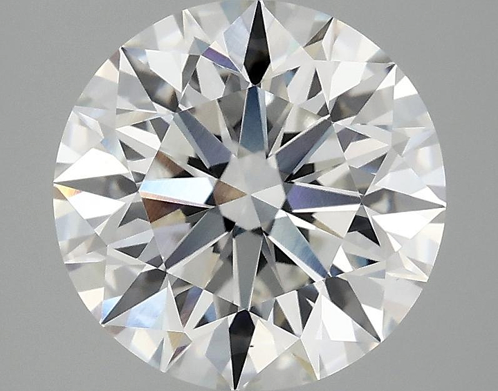 3.09 Carat Round Shaped Excellent Cut VS1 IGI Certified Lab Grown Diamond