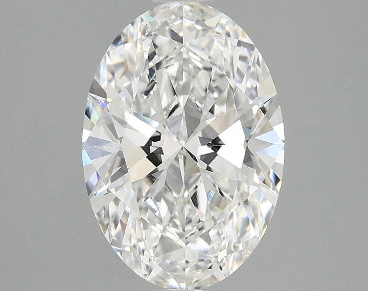 2.02 Carat Oval Shaped Ideal Cut VVS2 IGI Certified Lab Grown Diamond