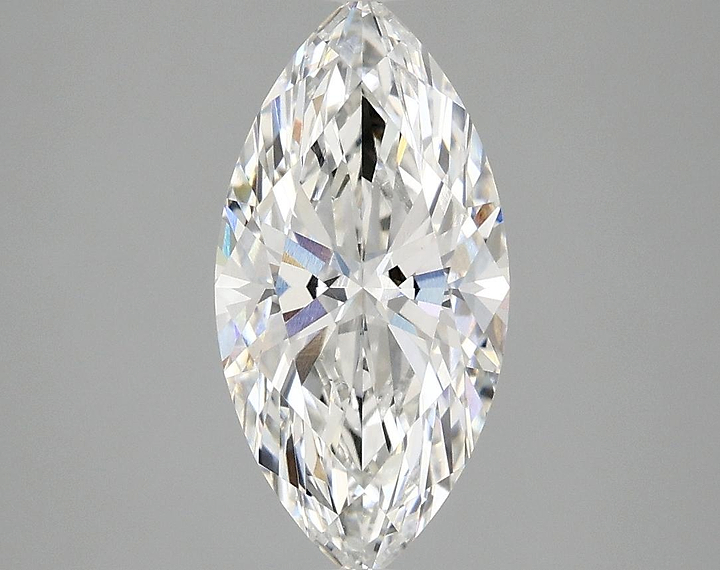 2.09 Carat Marquise Shaped Ideal Cut VVS2 IGI Certified Lab Grown Diamond