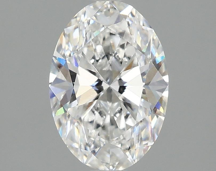 1.38 Carat Oval Shaped Ideal Cut VVS2 IGI Certified Lab Grown Diamond