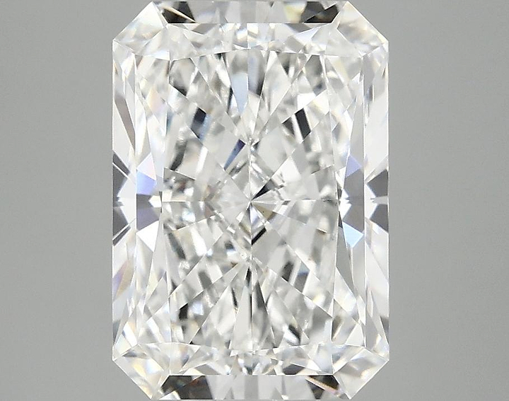 3.42 Carat Radiant Shaped Ideal Cut VS1 IGI Certified Lab Grown Diamond