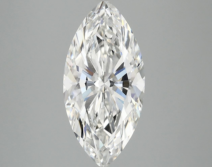 2.9 Carat Marquise Shaped Excellent Cut VS2 IGI Certified Lab Grown Diamond