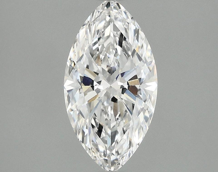 1.55 Carat Marquise Shaped Excellent Cut VVS2 IGI Certified Lab Grown Diamond