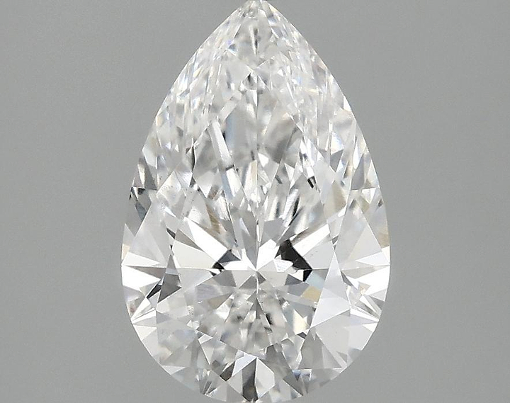 1.59 Carat Pear Shaped Excellent Cut VS2 IGI Certified Lab Grown Diamond