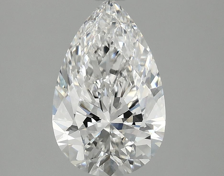 2.03 Carat Pear Shaped Ideal Cut VS1 IGI Certified Lab Grown Diamond